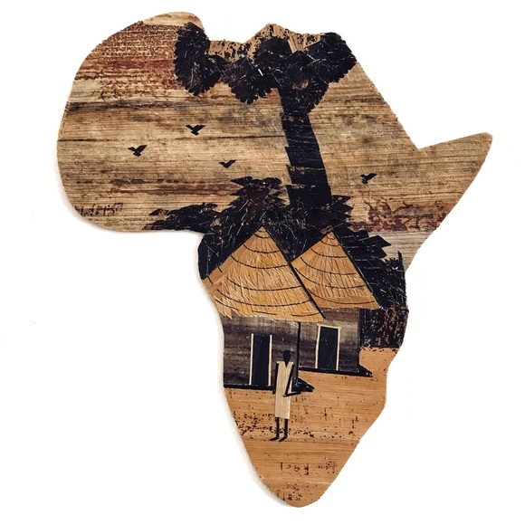 Handcrafted natural African Art - Picture 1 of 8